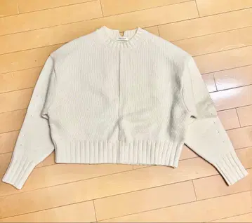 MACPHEE 아이보리 니트 긴팔