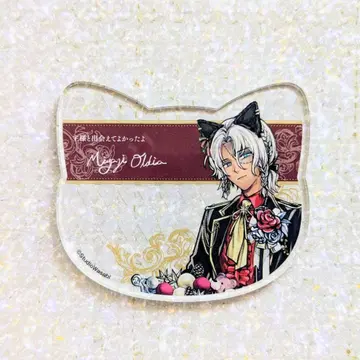 악마고양이 미야지 난자타운 아크릴 코스터 아쿠코