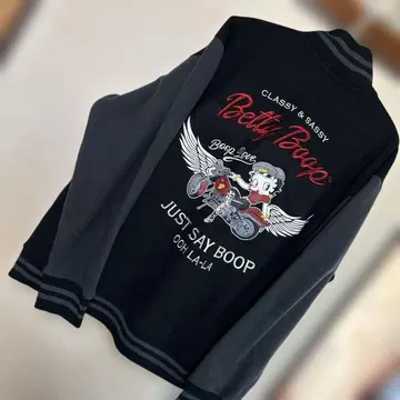 Betty Boop 바이커풍 자켓 LL 사이즈