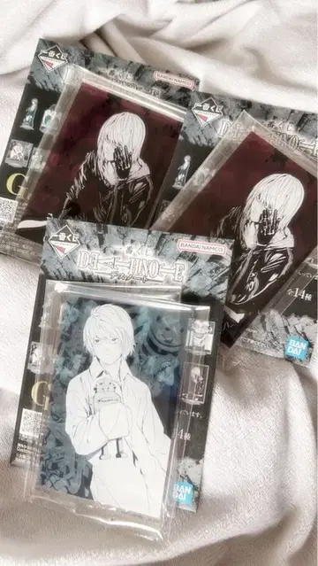 DEATHNOTE 제일복권 G상 아크릴 스탠드 3개 세트