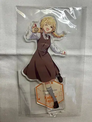 학원 아이돌 마스터 프로듀서 검정 아크릴 스탠드 후지타 코토네