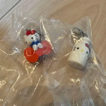 헬로키티 아메리칸 디자인 메지루시 액세서리 2세트