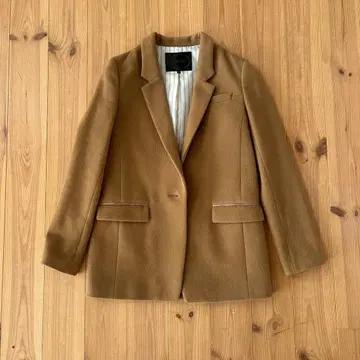 UNTITLED 카멜 테일러드 자켓 사이즈 1