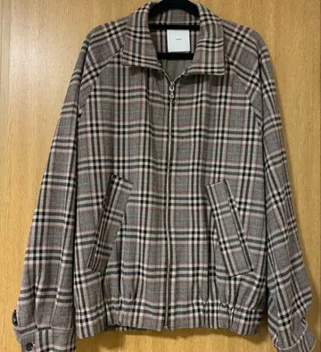 Lui's 체크 블루종