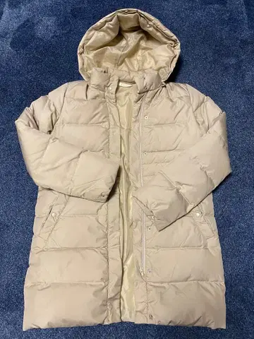 안라신 다운 & 페더 다운 자켓 베이지