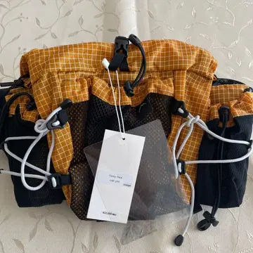 cayl grid Fanny Pack 오렌지 산카쿠 스탠드 별주