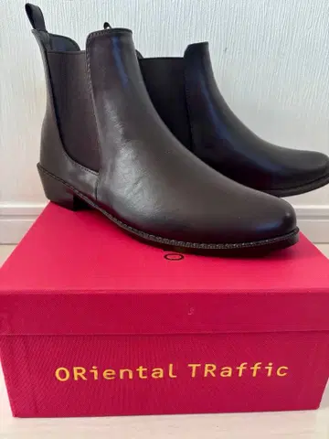 새상품 ORiental TRaffic 사이드 고어 부츠 M 브라운 브라운