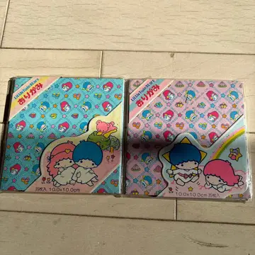 레트로 키키라라 종이접기 세트 35매입 2봉