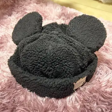 도쿄 디즈니 리조트 미키마우스 보아캡 블랙 58cm