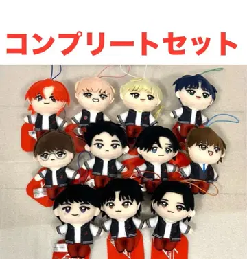 JO1 GIGO 한정판 마스코트 봉제 인형 컴플리트 세트