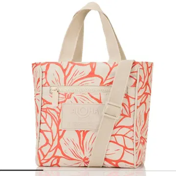 알로하 컬렉션 CROSSBODY 꽃무늬 토트백