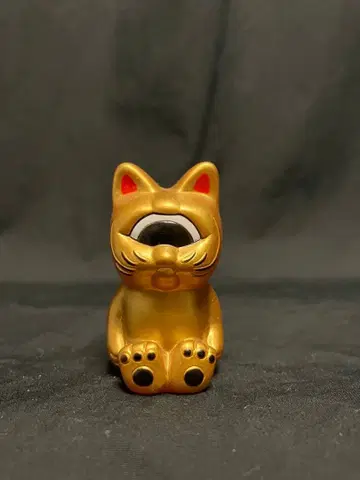 REALHEAD 리얼헤드 포춘빌리 금 페인팅/클리어 주황 성형