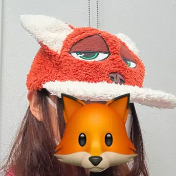 주토피아 닉 캡 복슬복슬 모자