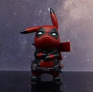 [ 미개봉 새상품 ] 피카츄 x 데드풀 피규어 marvel 포켓몬