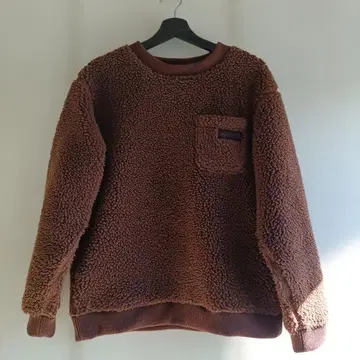 WILD THINGS M 사이즈 보아 플리스 풀오버