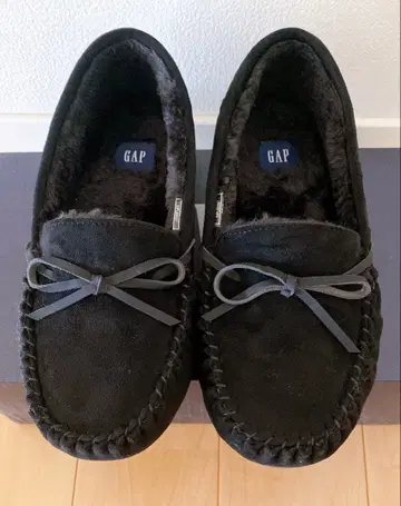 [ GAP ] 갭 모카신 신발 블랙 23cm