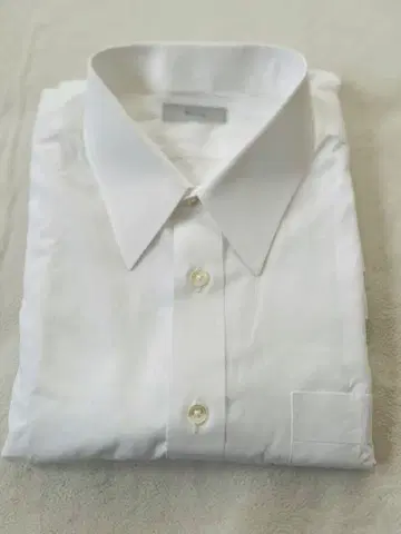 화이트 긴팔 드레스 셔츠 LL