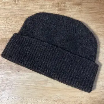 마가렛호웰 Margaret Howell 니트 모자 다크 브라운