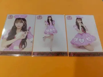 쿠보 히나노 AKB48 멤버 리퀘스트 동경의 의상 브로마이드 3종 컴프
