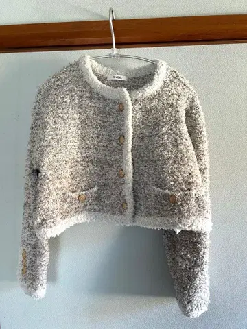 [ SNIDEL/스나이델 ] 라메 트위드 가디건