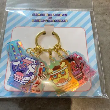 [ 한정판 미개봉 ] 가면라이더 가브 산리오 캐릭터 6개 아크릴 키링