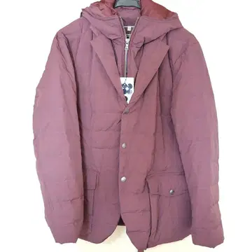 가격 인하 새상품 두클라쎄 와셔 다운 자켓 M 사이즈 버건디