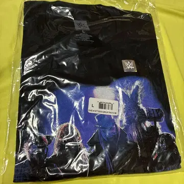 미개봉 WWE 프로레슬링 T셔츠 와이엇 시크 L 사이즈