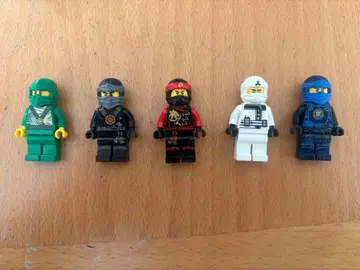 레고 닌자고 미니 피규어 5체 세트