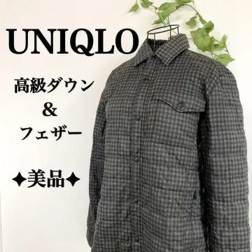 새상품급 최강 황금 비율! UNIQLO 고급 다운 페더 자켓