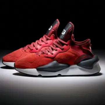 Y-3 와이쓰리 빨간색 스니커즈