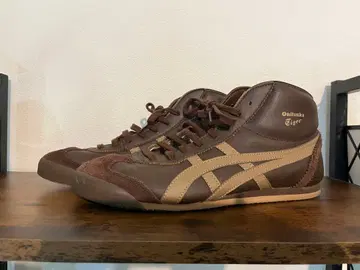 오니츠카타이거 MEXICO Mid Runner brown 27.5