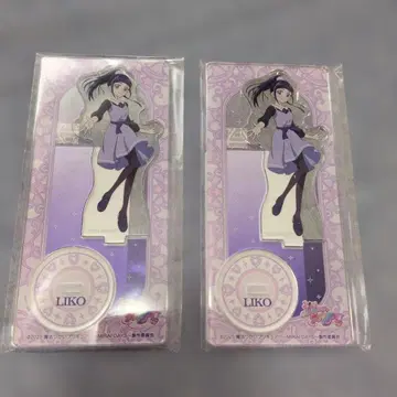 마법사 프리큐어 아크릴 스탠드 이자요이 리코 2개 세트