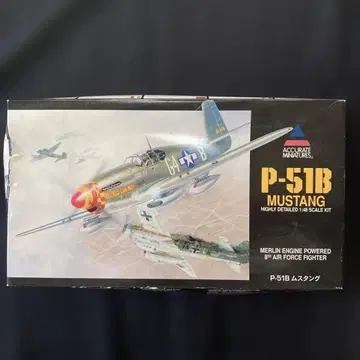 P-51B Mustang 1/48 스케일 키트 ACCURATE