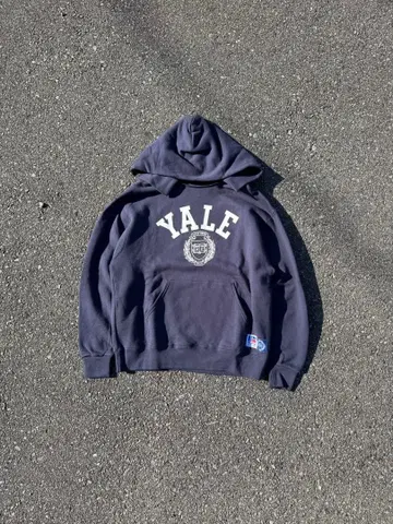 YALE 러셀 RUSSEL 후드 후드티 네이비 맨투맨