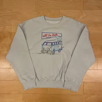 올 카쥬얼 all Ca Joule 트레이닝복 맨투맨 속기모 M