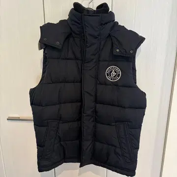 Abercrombie & Fitch 네이비 컬러 다운 베스트 M 사이즈