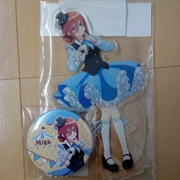 5등분의 신부 아크릴 스탠드 캔뱃지 세트 서커스단 나카노 미쿠