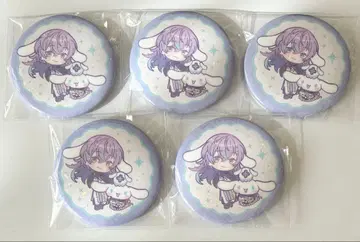 Dytica x 산리오 캐릭터즈 랜덤 반짝이 캔뱃지 호시미치 쇼