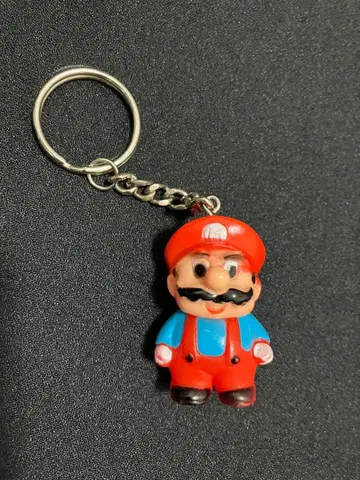 슈퍼 마리오 소프트 비닐 키링 닌텐도 Nintendo 당시 희귀품