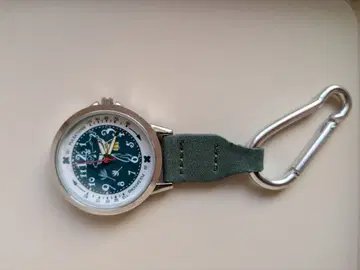 스너프킨 시계 카라비너 포함