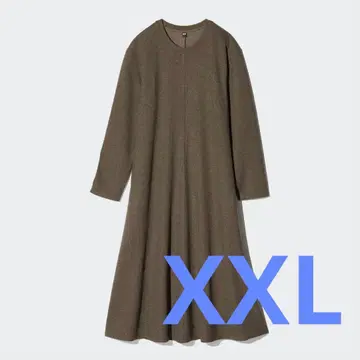 [ 유니클로 ] 브러쉬드 저지 원피스 XXL