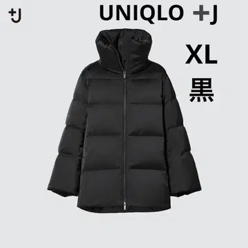 새상품급 UNIQLO +J 질 샌더 다운 볼륨 자켓 XL 블랙