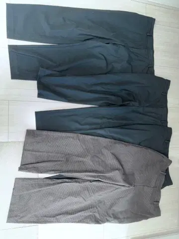 UNIQLO XXL 스마트 앵클 팬츠 3개 와이드 팬츠 슬랙스