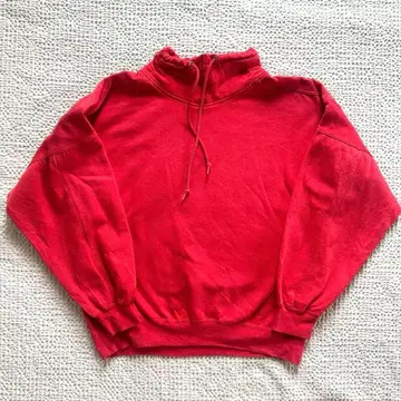 [ 90s / CHEETAH ] 레드 하프 지퍼 맨투맨 M