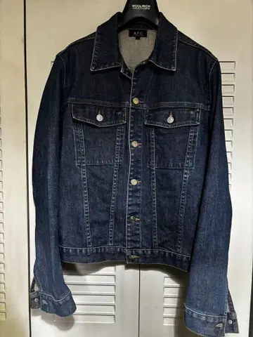 A.P.C. 다크 데님 자켓 S 사이즈