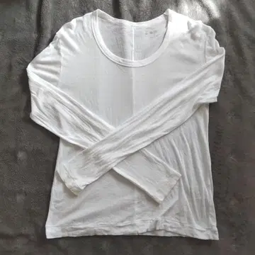 쓰리도츠 제시카 시어 긴팔 화이트