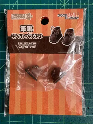 [ 미개봉 ] 넨도로이드돌 가죽 신발 (라이트 브라운) 익명 배송