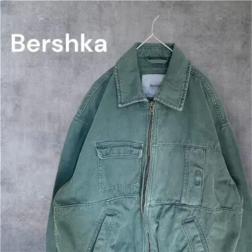 Bershka 그린 집업 자켓