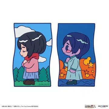 진격의 거인 미카사 The Final Season 캐릭터 러버 피규어