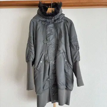 SLADKY 후드 부착 모즈 코트